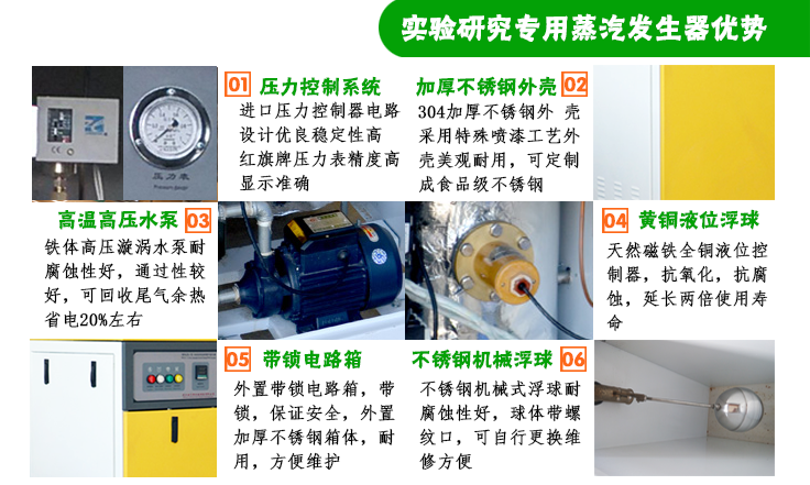 3-6-9kw实验研究小型蒸汽发生器细节