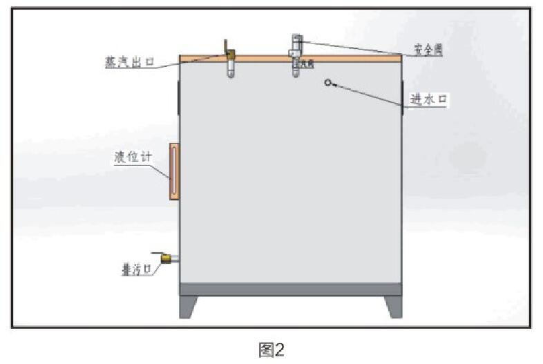 蒸汽发生器原理图 蒸汽发生器原理图