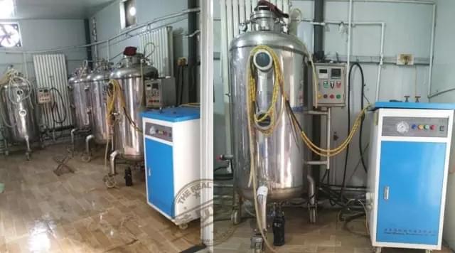 食品厂选用好色先生污版APP电蒸汽发生器进行食用菌灭菌