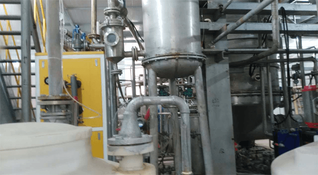 生物化工电解液是如何利用蒸汽发生器保温的？